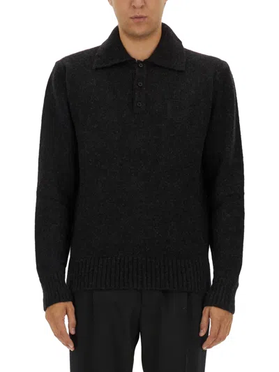 DOLCE & GABBANA WOOL POLO.