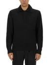 Dolce & Gabbana Poloshirt Mit Logo-stickerei In Grey