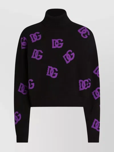 DOLCE & GABBANA WOOL ROLL NECK SWEATER