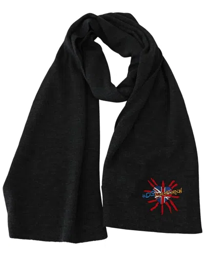 Dolce & Gabbana Wool Scarf In Black