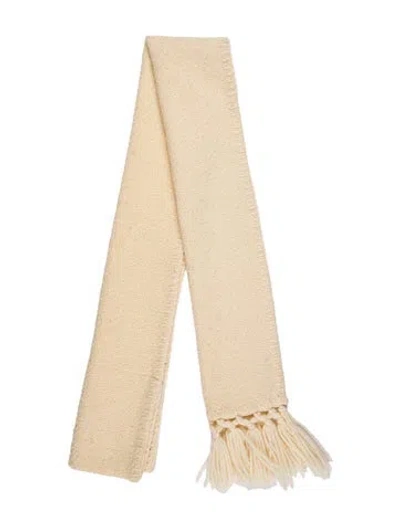 Pre-owned Dolce & Gabbana Wool Scarf In Neutral