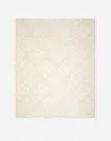 Dolce & Gabbana Wool, Silk, And Cashmere Blanket In Neutral