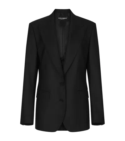 Dolce & Gabbana Wool Silk-lined Blazer