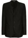 Dolce & Gabbana Single-breasted Suit In Black