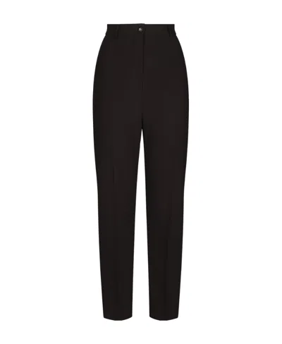 DOLCE & GABBANA DOLCE  GABBANA STRAIGHT-LEG TAILORED TROUSERS