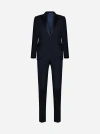 Dolce & Gabbana Wool Single-breasted Blazer In Blue