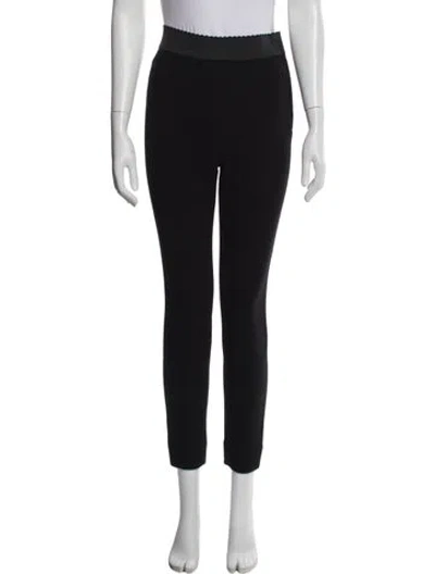 Pre-owned Dolce & Gabbana Wool Skinny Leg Pants In Black