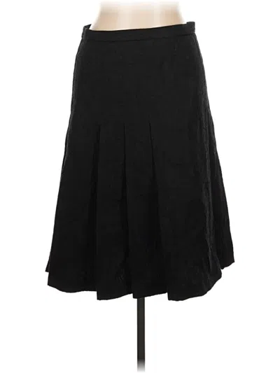 Pre-owned Dolce & Gabbana Wool Skirt In Black