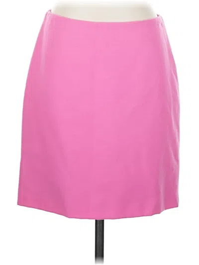 Pre-owned Dolce & Gabbana Wool Skirt In Pink