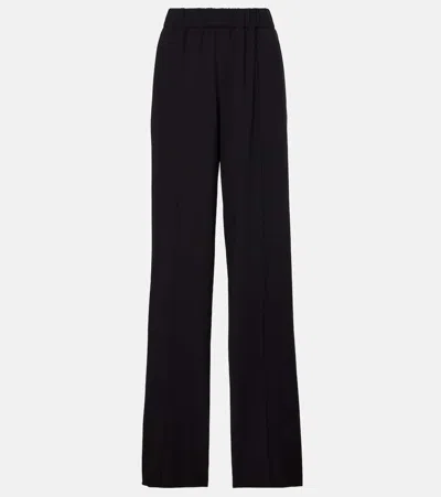 DOLCE & GABBANA WOOL STRAIGHT PANTS