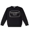 Dolce & Gabbana Wool Sweater In Black