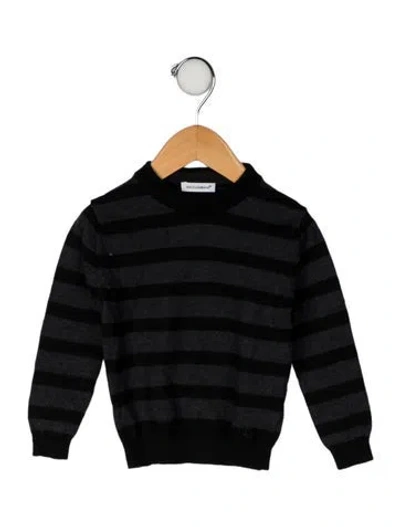 Pre-owned Dolce & Gabbana Babies' Wool Sweater In Black/grey