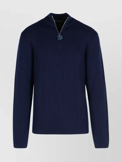 DOLCE & GABBANA WOOL SWEATER HIGH COLLAR LONG SLEEVES
