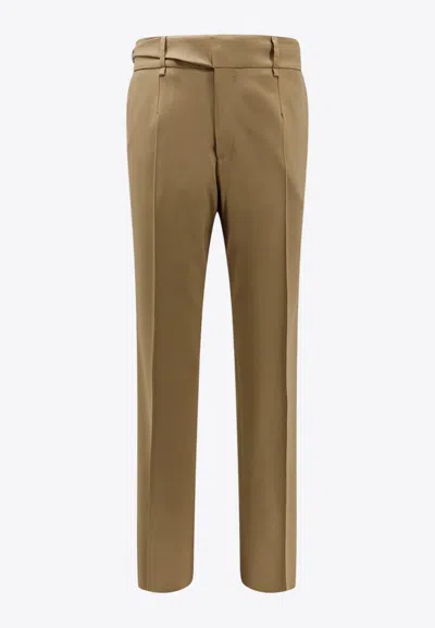 DOLCE & GABBANA WOOL TAILORED PANTS