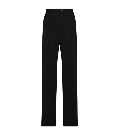 DOLCE & GABBANA DOLCE&GABBANA WOOL TAILORED TROUSERS