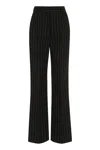 Dolce & Gabbana Pinstripe Virgin Wool Straight Pants