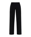 Dolce & Gabbana Wool Trousers In Black