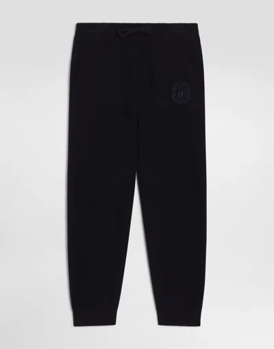 Dolce & Gabbana Kids' Wool Trousers In Blue