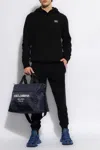 Dolce & Gabbana Wool And Cashmere Knit Jogging Pants In Black