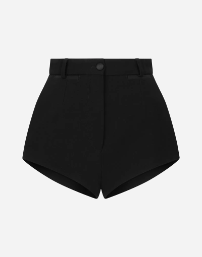 DOLCE & GABBANA WOOL TWILL SHORTS