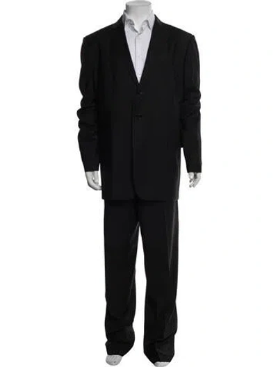 Pre-owned Dolce & Gabbana Wool Two-piece Suit In Black