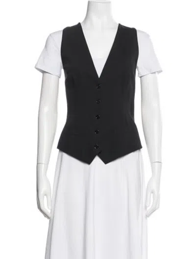 Pre-owned Dolce & Gabbana Wool Vest In White