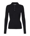 Dolce & Gabbana Verzierter Polopullover Aus Kaschmir In Black