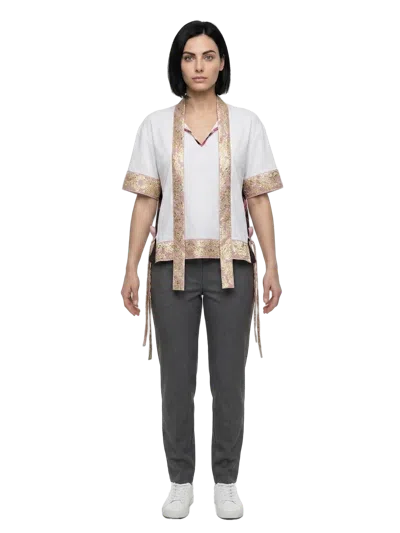 Dolce & Gabbana Wool-blend T-shirt In White