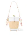 Dolce & Gabbana Woven Bucket Bag In Neutral
