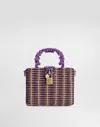 Dolce & Gabbana Woven Dolce Box Handbag