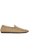Dolce & Gabbana Man Loafers Sand Size 9 Polyester In Neutrals