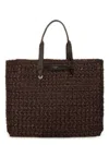 Dolce & Gabbana Crochet Tote Bag Woven Texture