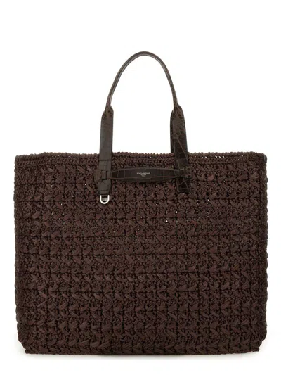 Dolce & Gabbana Woven Mesh Shopping Bag