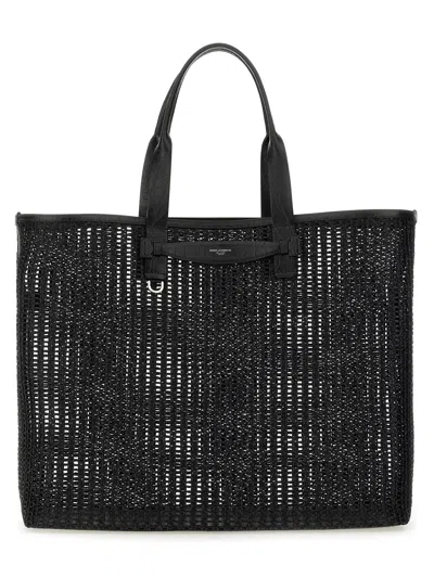 DOLCE & GABBANA WOVEN MESH SHOPPING BAG