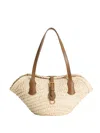 Dolce & Gabbana Woven-raffia Basket Bag