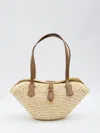 Dolce & Gabbana Capri Coffa Bag In Straw