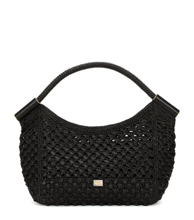 Dolce & Gabbana Woven Sicilly To-handle Bag