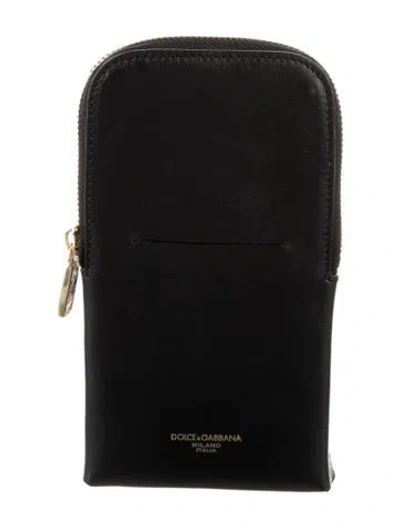Pre-owned Dolce & Gabbana Wrist Clutch In Black