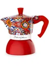 Dolce & Gabbana X Bialetti Moka Induction Coffee Maker In Red