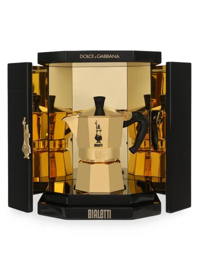 DOLCE & GABBANA X BIALETTI ORO 3-CUP MOKA MACHINE