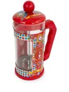 Dolce & Gabbana X Bialetti Small Carreto-print French Coffee Press In Red