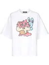 Dolce & Gabbana T-shirt With Print By Giampiero D'alessandro In Weiss