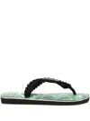 Dolce & Gabbana X Havaianas Banano-print Flip-flops