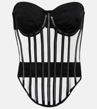Dolce & Gabbana Black Kim Kardashian Edition Corset