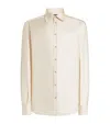 Dolce & Gabbana X Martini Silk Shirt In Neutral