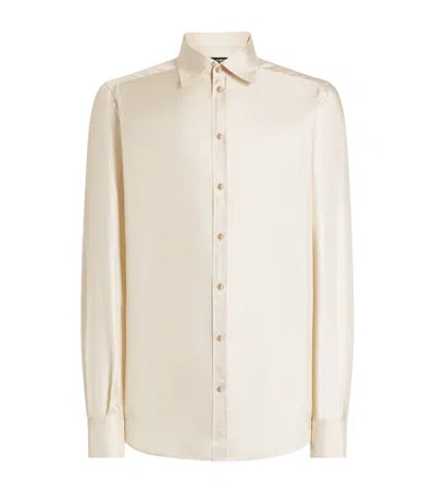DOLCE & GABBANA X MARTINI SILK SHIRT