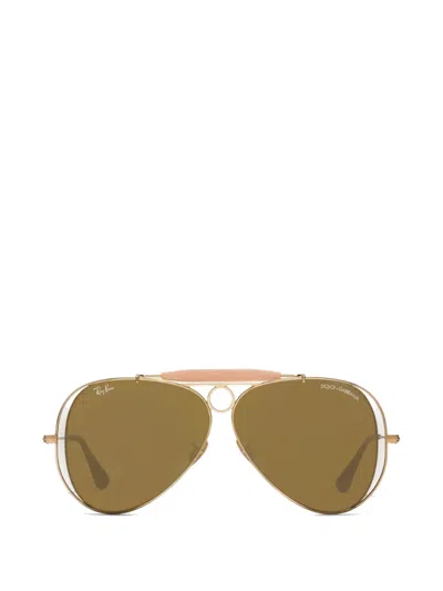 Dolce & Gabbana X Ray-ban Pilot-frame Sunglasses In Green
