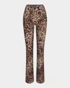 Dolce & Gabbana X Skims Skims Body Pants In Leopard