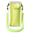 Dolce & Gabbana Yellow Green Plastic Dg Logo Neck Strap Cardholder Wallet