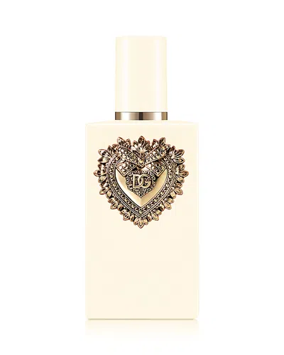 Dolce & Gabbana Your Devotion Eau De Parfum Intense 3.3 Oz. In Transparent